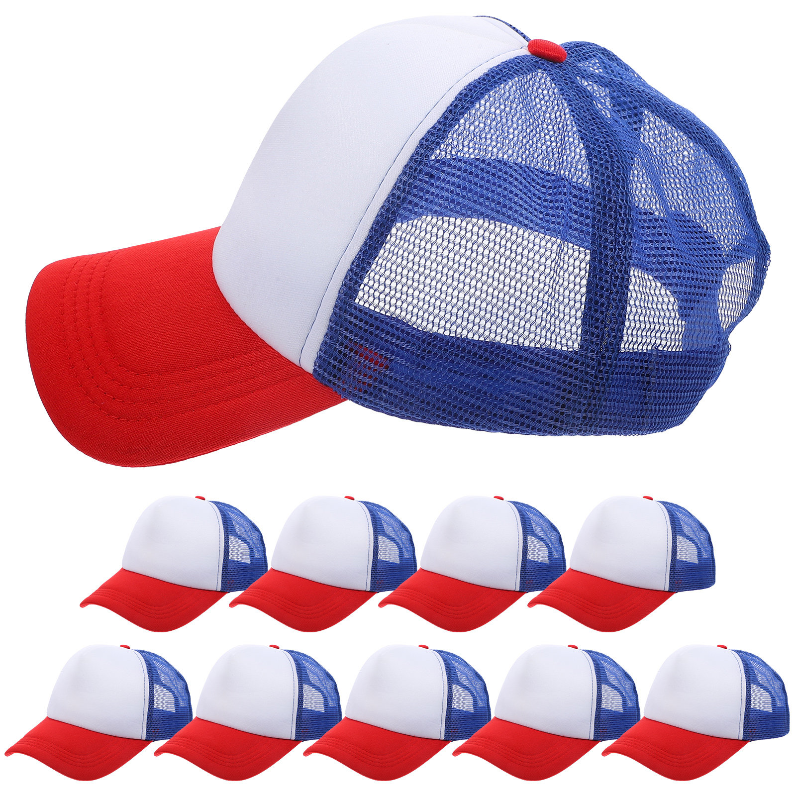 10Pcs Sublimation Baseball Hat - Hat Sublimation Blank บทวิจารณ์และราคา