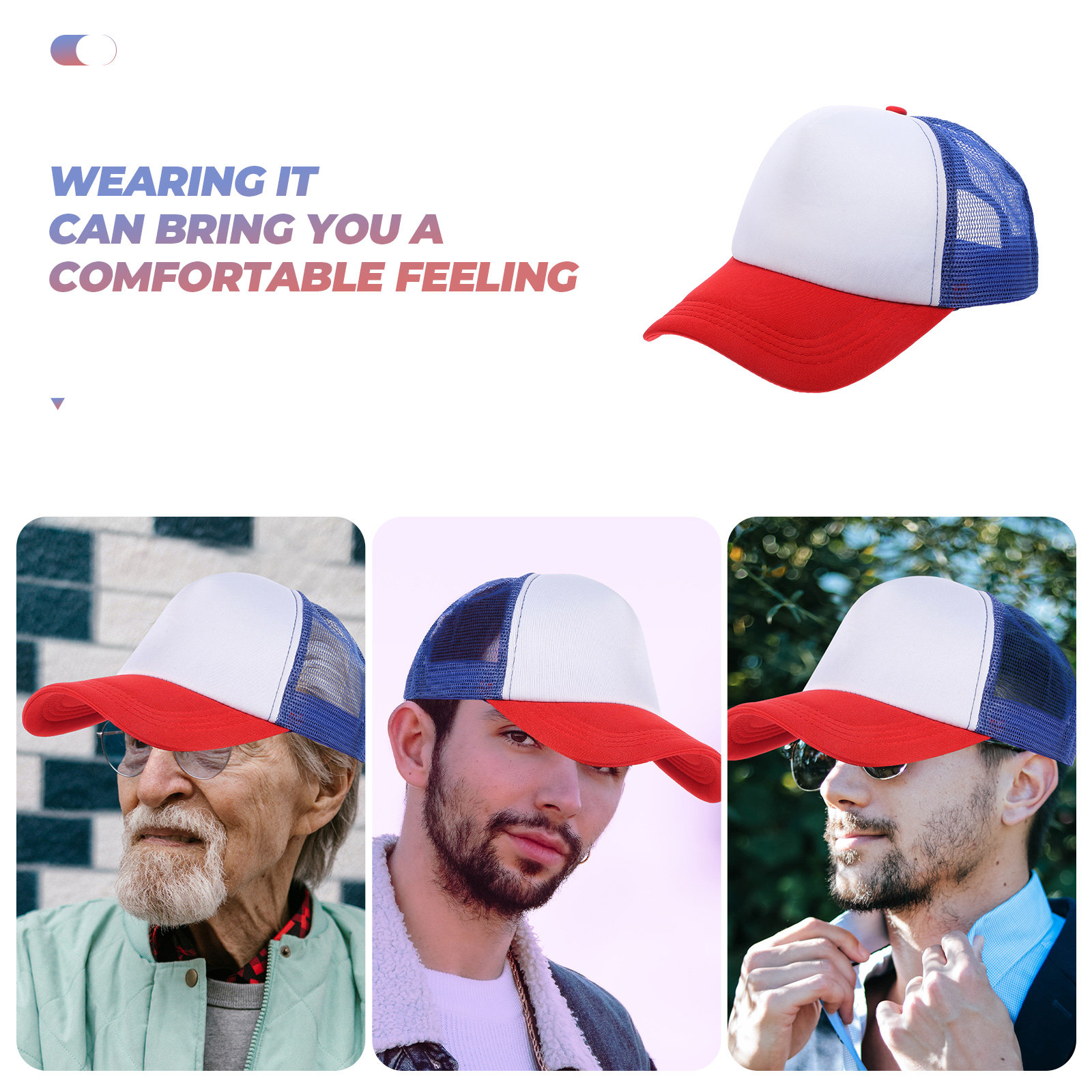 10Pcs Sublimation Baseball Hat - Hat Sublimation Blank บทวิจารณ์และราคา