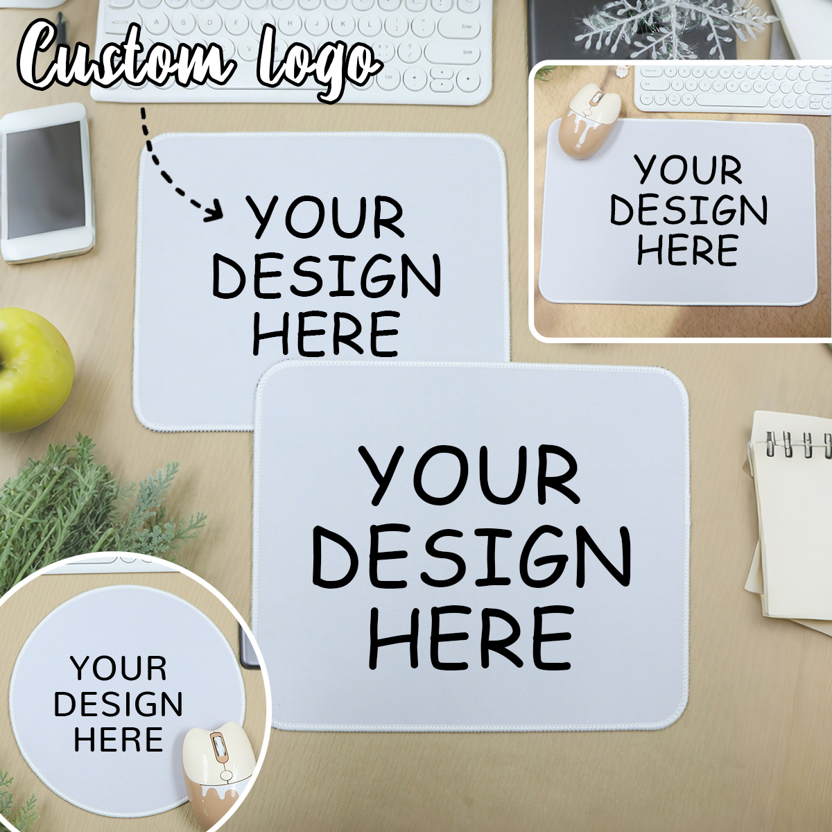 Custom Logo Mouse Pad, Persona - Mouse Pad Blank Sublimation บทวิจารณ์และราคา
