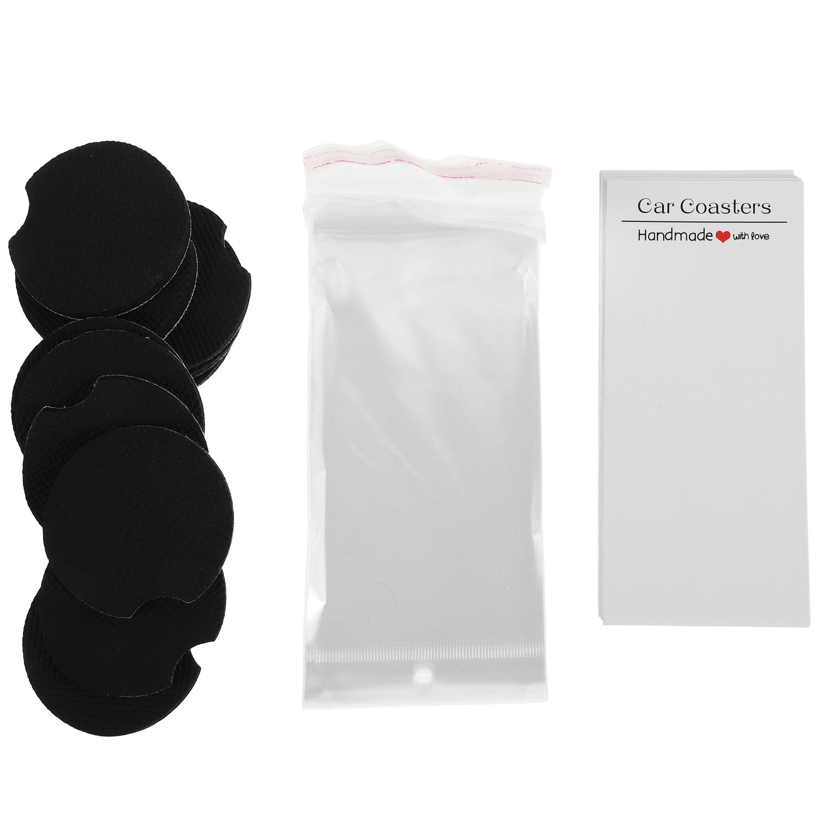 1Set Neoprene Sublimation Car  - Coaster Sublimation Blank บทวิจารณ์และราคา