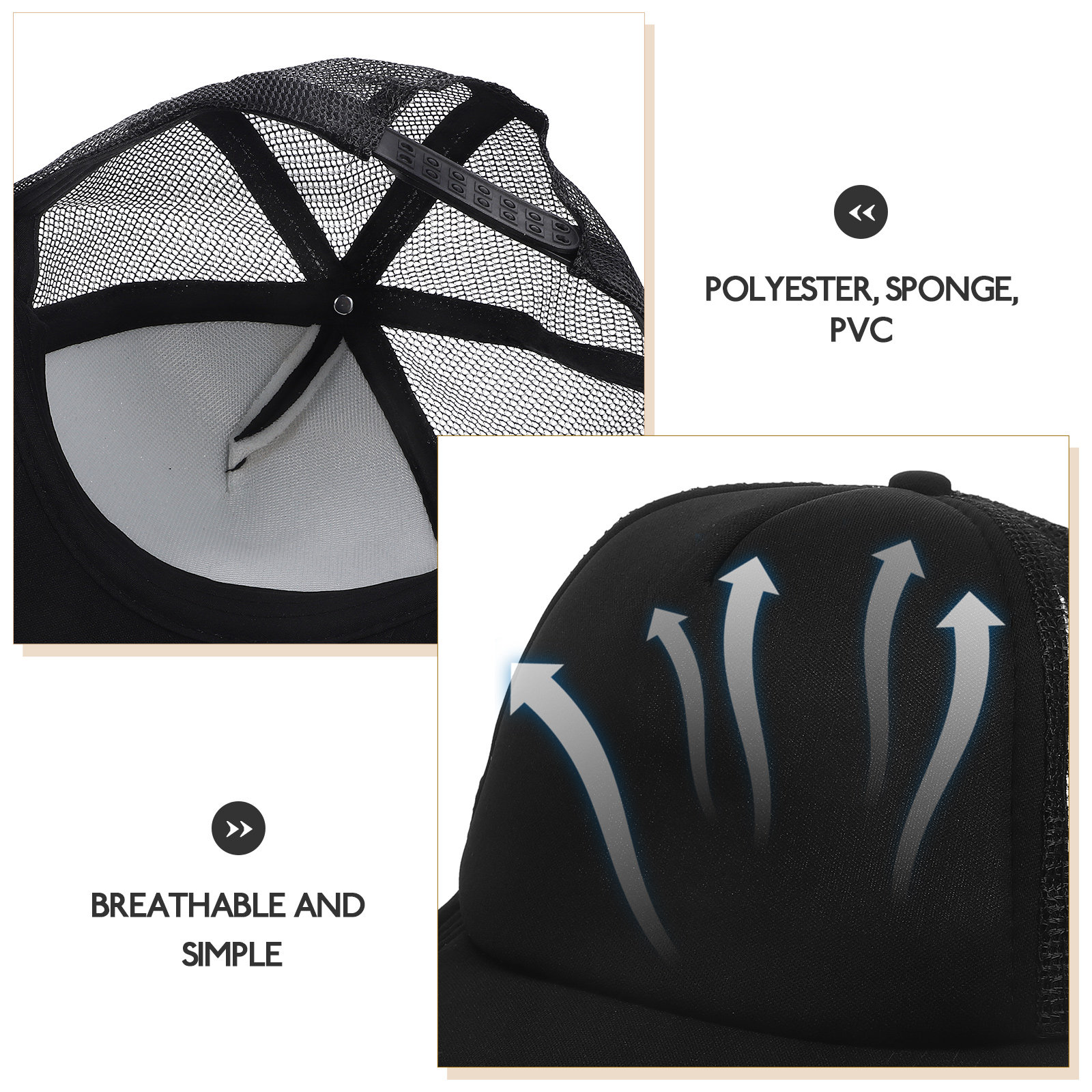 10Pcs Blank Baseball Hats Mesh - Hat Sublimation Blank บทวิจารณ์และราคา