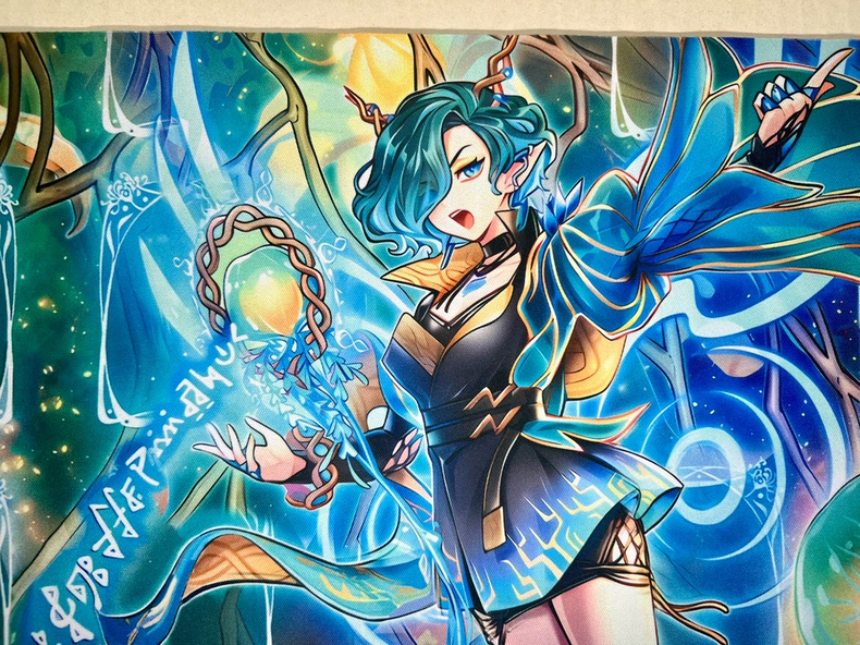 Yugioh Elfnote Tinia Play Mat  - Door Mat Blank บทวิจารณ์และราคา
