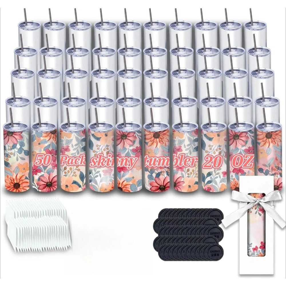 Accessorie 50 Pack Sublimation - Tumbler 20Oz White บทวิจารณ์และราคา