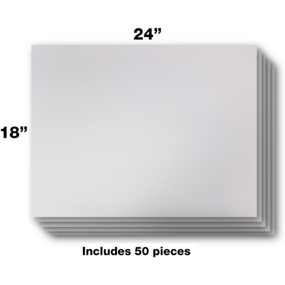 US Shipped  50 Pack 18x24 Blan - Yard Sign Blank บทวิจารณ์และราคา