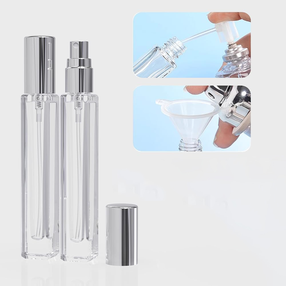 5-Piece Cologne Atomizer Empty - Water Bottle Blank บทวิจารณ์และราคา
