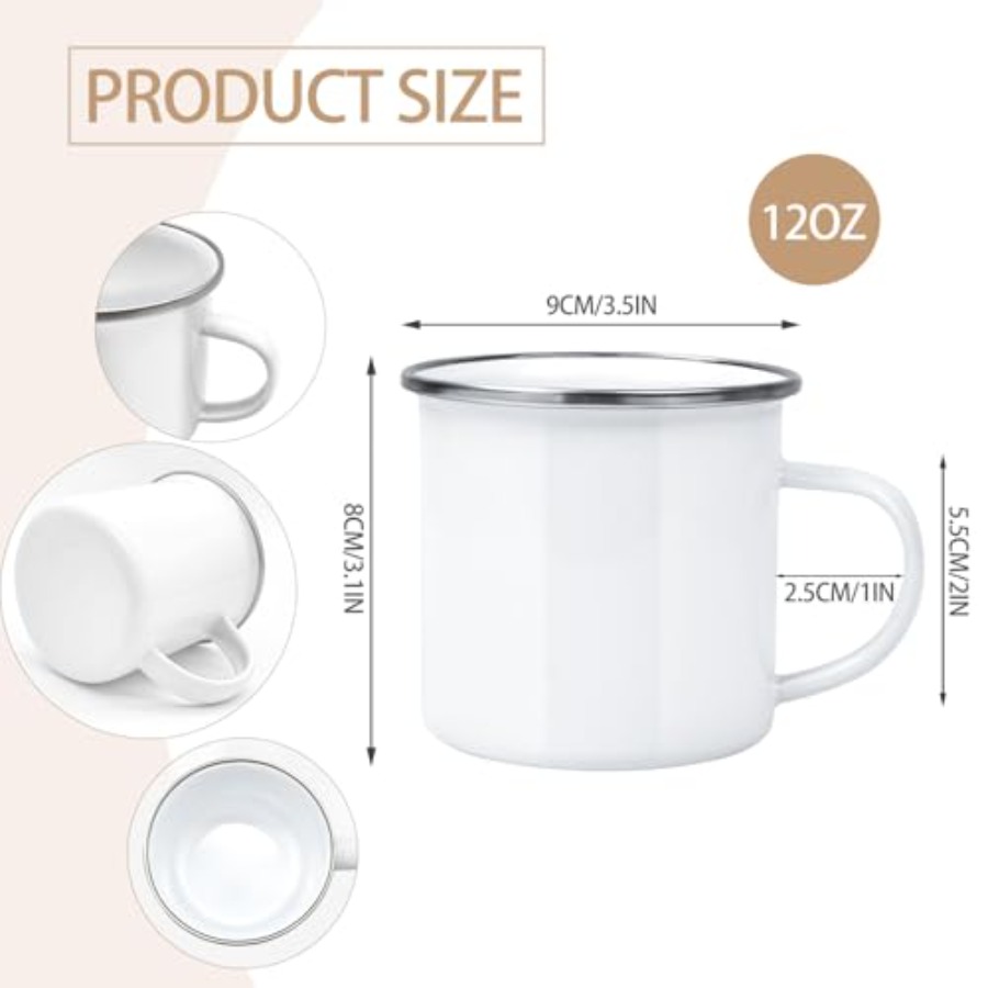 16 Pack Sublimation Blanks Ena - Sublimation Mug White บทวิจารณ์และราคา