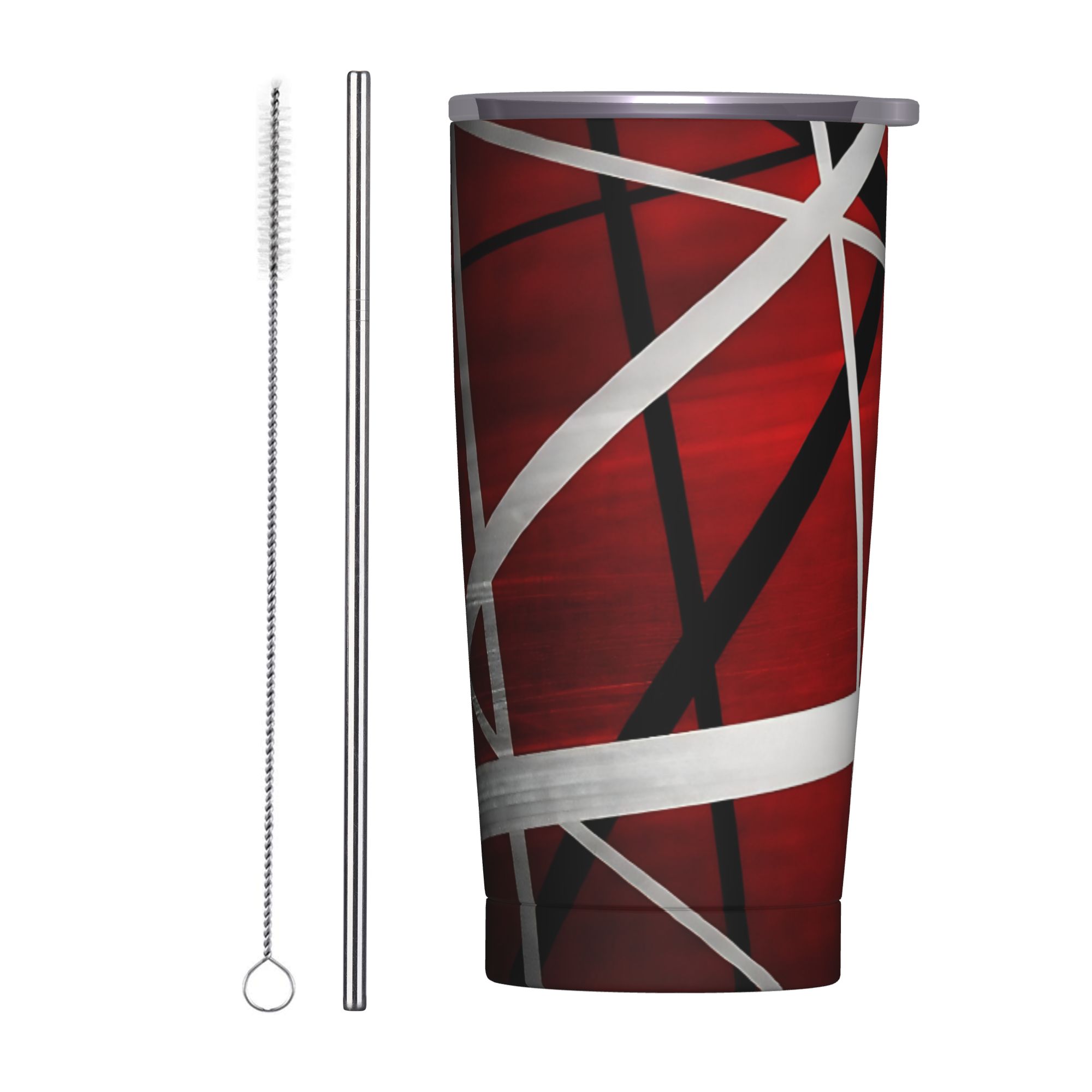 V-Van Halens Red Black White T - Tumbler 20Oz White บทวิจารณ์และราคา