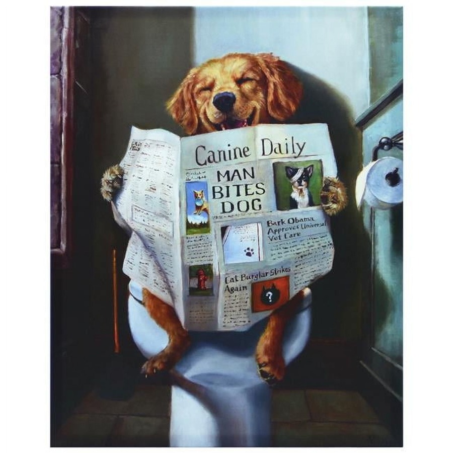 Direct Dog Gone Funny Graphic  - Canvas Wrap Ready บทวิจารณ์และราคา