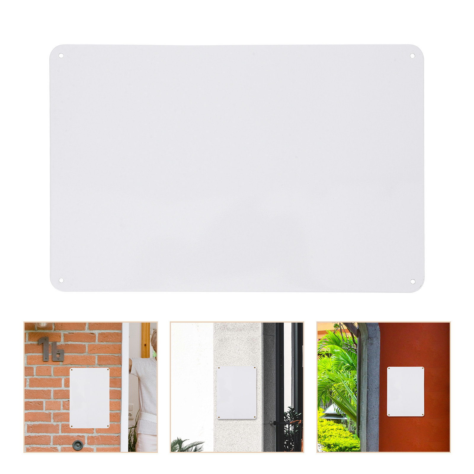 2Pcs Blank Metal Signs Sublima - Yard Sign Blank บทวิจารณ์และราคา
